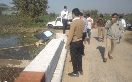 हरदुआ नहर पुल में एक लाश मिलने से मचा हड़कंप