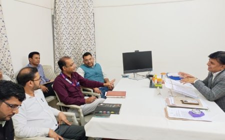 राष्ट्रीय लोक अदालत को सफल बनाने के लिए बैंक प्रबधंकों की ली गयी बैठक