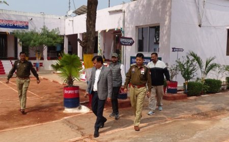 अपर जिला जज ने जिला कारागार का किया साप्ताहिक भ्रमण