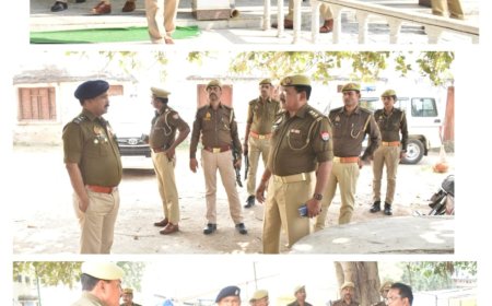 महाशिवरात्रि पर्व को लेकर एसपी पहुंचे देवगांव