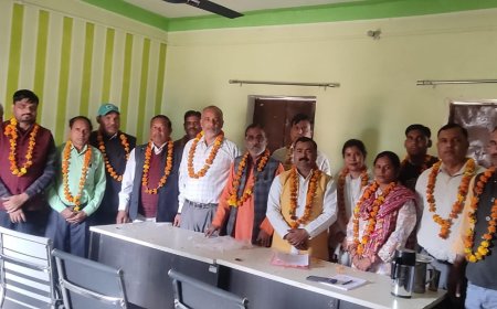 उप्र जूनियर हाईस्कूल शिक्षक संघ ब्लॉक कार्यकारिणी का हुआ गठन