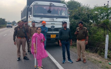एसडीएम ज्योति सिंह कौच ने ओवरलोड तीन ट्रैकों को पकड़कर किया सीज