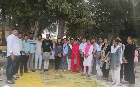 स्वयं सेवकों ने रैली निकालकर किया जागरूक