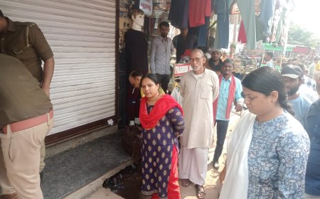 बिना प्रमाण मेडिकल स्टोर सीज, परिवार को बनाया बंधक