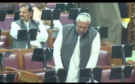 विधायक ने बुंदेली भाषा में सूर्य मंदिर के विकास की मांग उठाई