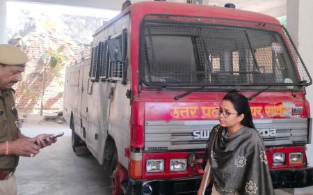 उप जिलाधिकारी ज्योति सिंह ने फायर स्टेशन का किया औचक निरीक्षण