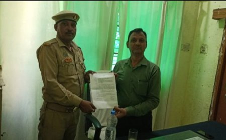 पीआरडी जिला अध्यक्ष ने जवानों की ड्यूटी में बढ़ोतरी करने की माग की