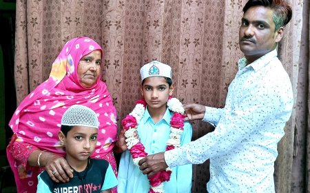 आठ बर्षीय रेहान ने रख्खा पहला रोजा