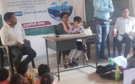 विश्व जल दिवस पर पानी की महत्ता के प्रति किया जागरूक