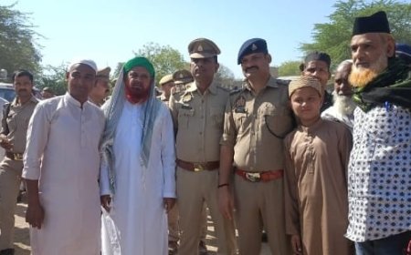 हर्षोउल्लास के साथ मनाया गया ईद- उल फितर का त्यौहार