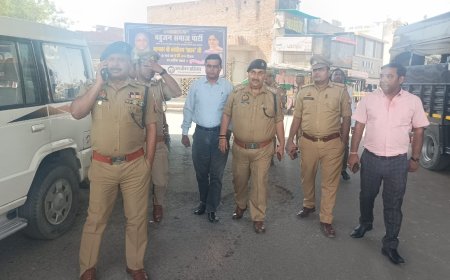 रामनवमी की जयकारों के साथ निकली विशाल शोभयात्रा