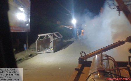 मच्छरों के नियंत्रण के लिये पालिका ने चलाया अभियान