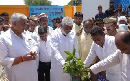 स्वतंत्र देव सिंह ने हर घर जल कार्यक्रम के अंतर्गत नलकूप आधारित पेयजल योजना का किया लोकार्पण