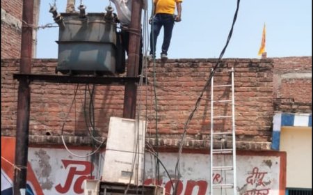 110 विद्युत ट्रांसफार्मरों में लोड बैलेसिंग कार्य में जुटा विभाग