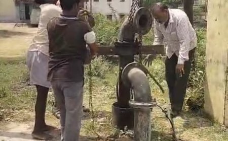 नलकूप की मोटर फुकने से कई मोहल्लों की जिला पूर्ति ठप्प