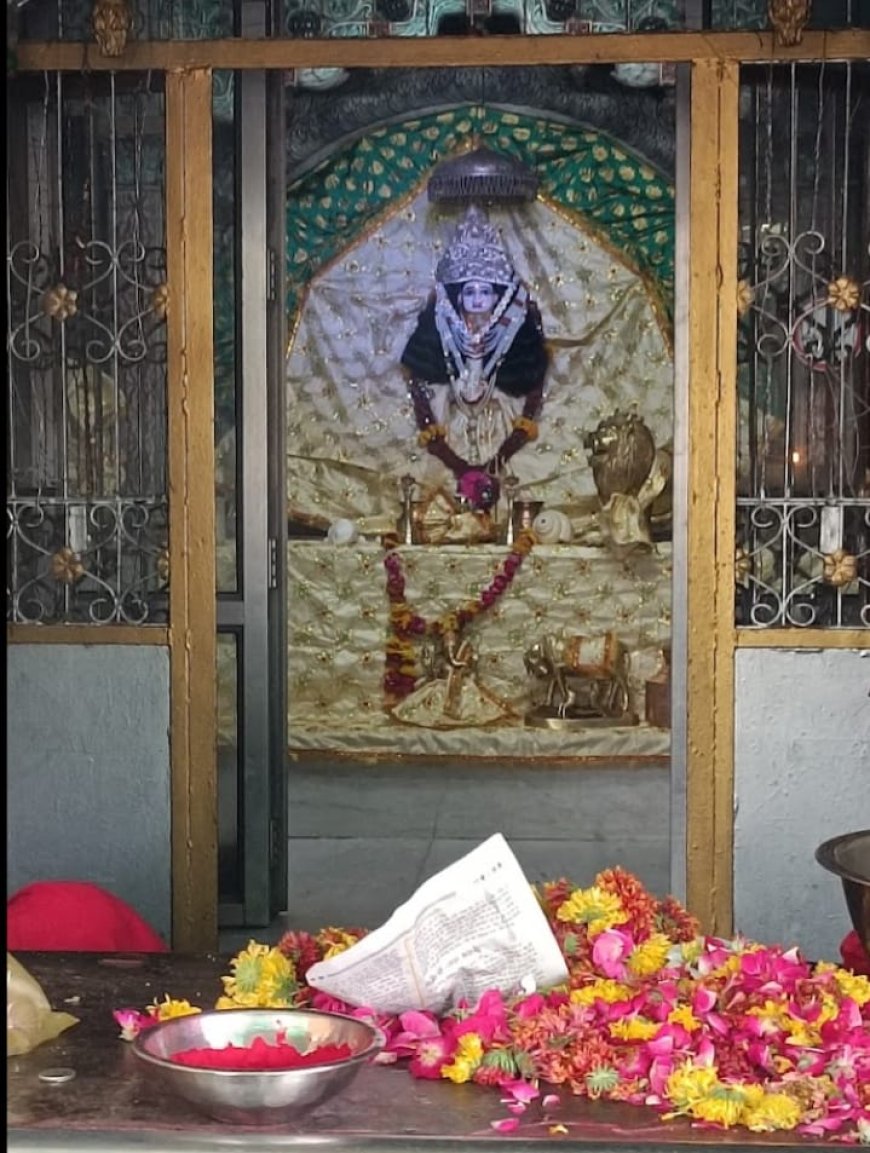 श्री सिद्ध शक्ति पीठ बैरागढ़ धाम पर श्रद्धालुओं की लग रही अपार भीड़