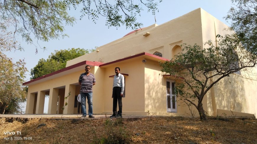 पुरातत्व विभाग के अधिकारियों ने चंदेल कालीन दुर्गा का किया सर्वे