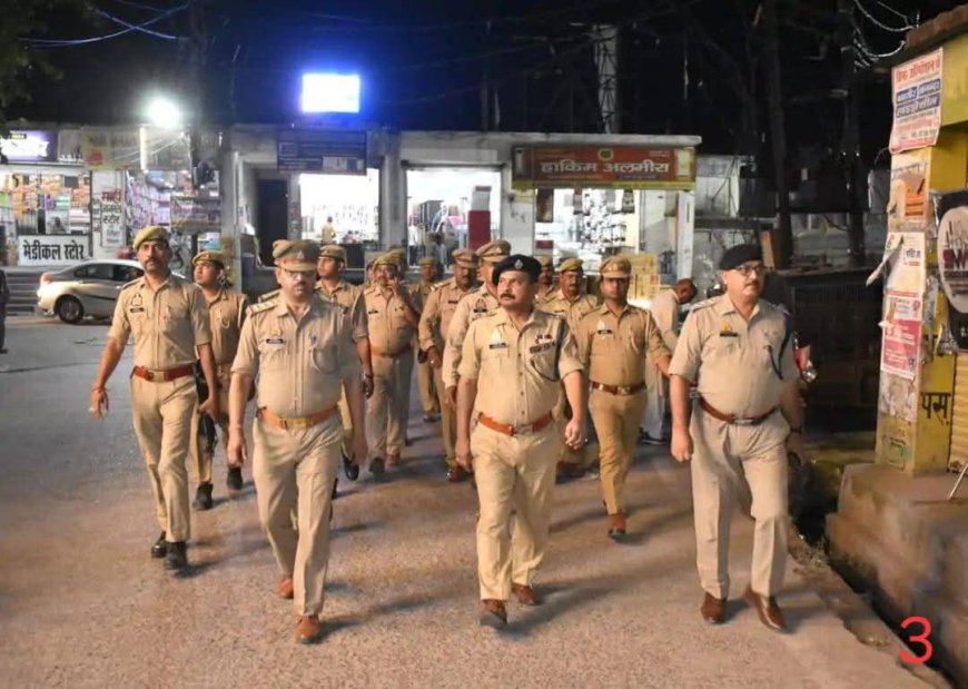 पहलगाम हमले के बाद प्रशासन अलर्ट, किया फ्लेग मार्च