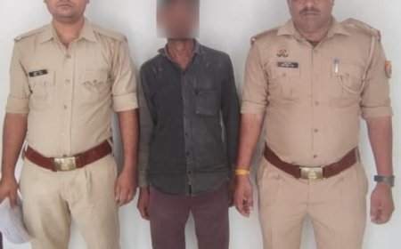 थाना सिरसा कलार पुलिस ने वारण्टी अभियुक्त को किया गिरफतार