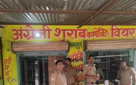 आवकारी तथा पुलिस विभाग ने दुकानदारों को दी सख्त चेतावनी