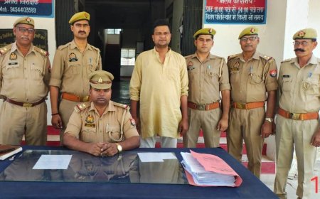 12 वर्षों से फरार 25000 के इनामियां अभियुक्त को पुलिस ने किया गिरफ्तार