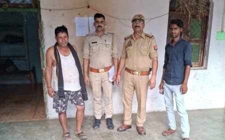 पुलिस ने आरोपी के खिलाफ की कुर्की की कार्यवाही