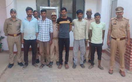 शांति भंग के आरोप में पांच लोगों का चालान कर भेजा गया न्यायालय