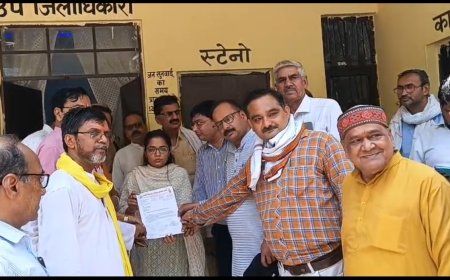 लूट कांड का पर्दाफाश ना होने पर भारत विकास परिषद ने एसडीएम को दिया ज्ञापन