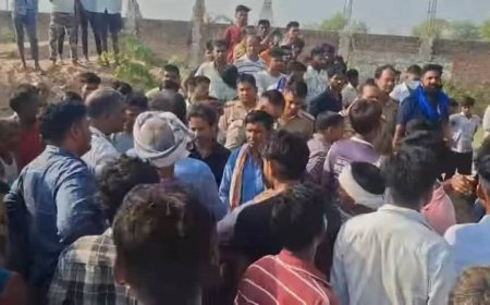 युवक की संदिग्ध हालात में मौत, परिजनों ने चार लोगों पर लगाया हत्या का आरोप