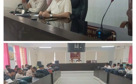 लेखपालों की बैठक में जायद फसल की ई पड़ताल 30 मई तक करने के दिये निर्देश