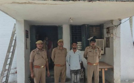 पुलिस ने हत्या आरोपी को गिरफ्तार कर भेजा जेल