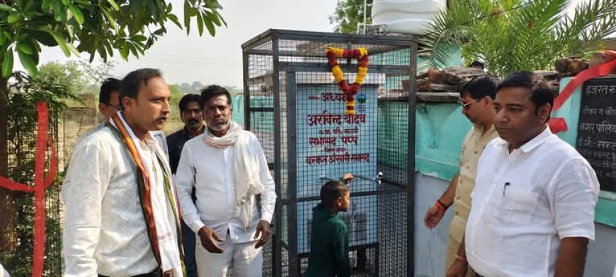 32 स्थानों में वाटर कूलर तथा 54 पानी की टंकी बनी