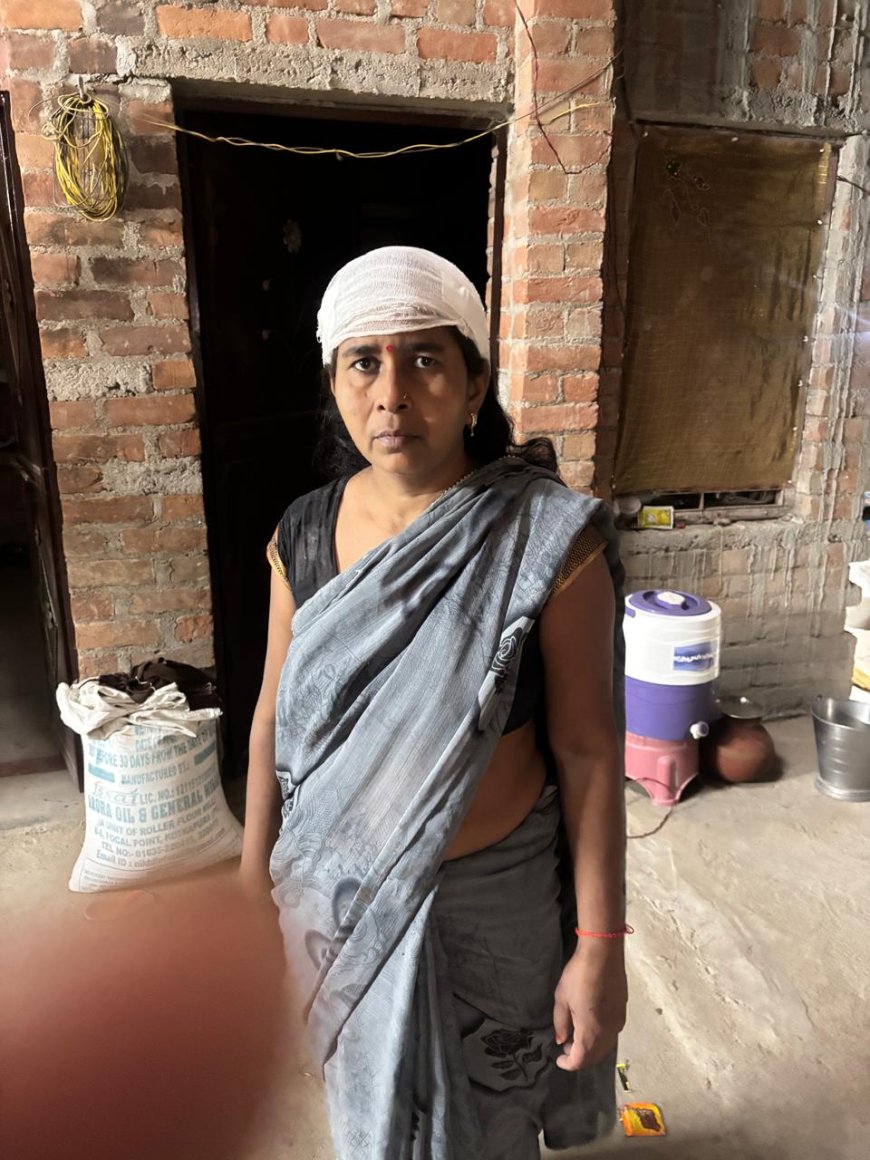 सर में ईट मारकर किया घायल