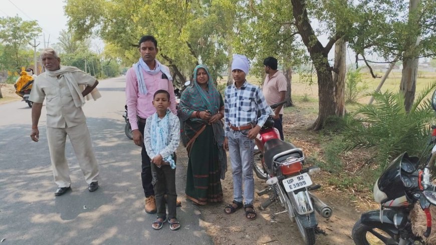 पर्स में रखे जेबर व नगदी को दिन दहाड़े मोटर साइकिल सवार दो लोग पर्स छीनकर हुए फरार