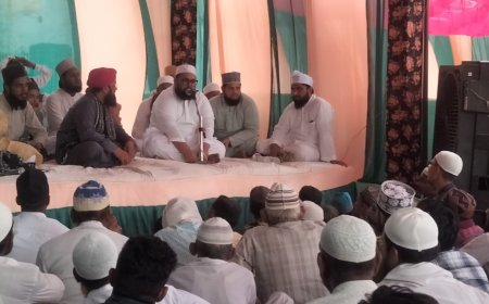 सालाना उर्स मुबारक में सामूहिक विवाह सम्मेलन में हुई शादियां