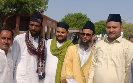 आबिद खान ने शीतल जल बांटकर इमाम का किया सम्मान