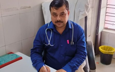 सीएचसी के चिकित्सक डॉ गोपाल का हुआ स्थानांतरण