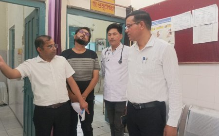 एसडीएम ने बाबई पीएचसी का किया औचक निरीक्षण