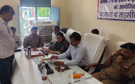 थाना समाधान दिवस में आयी 05 शिकायते, मौके पर 2 का निस्तारण