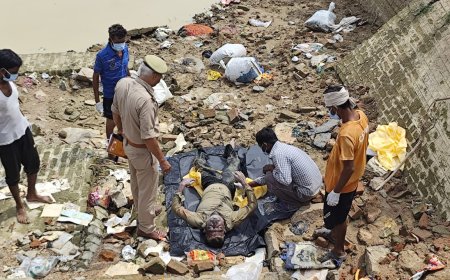 नहर में पड़ा मिला युवक का शव,इलाके में मचा हड़कंप