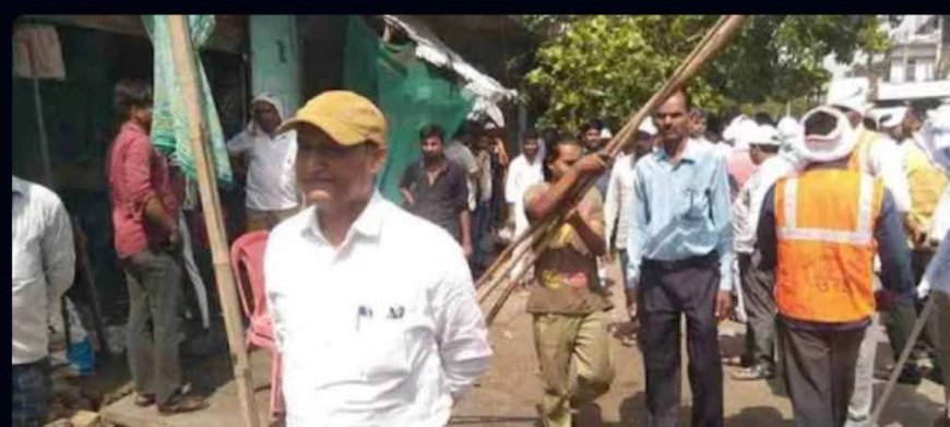 अवैध कब्जा की 17 दुकानों को नगर पालिका ने कराया खाली