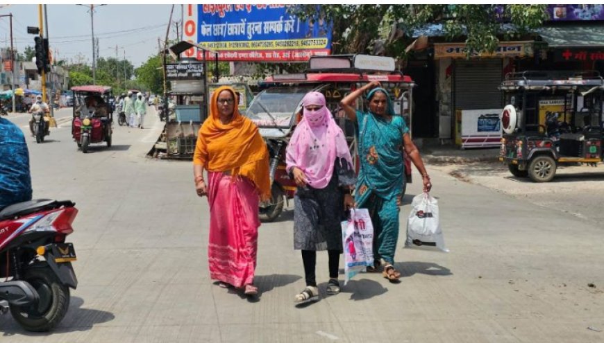 गर्मी का कहर, 44.2 डिग्री पहुंचा तापमान