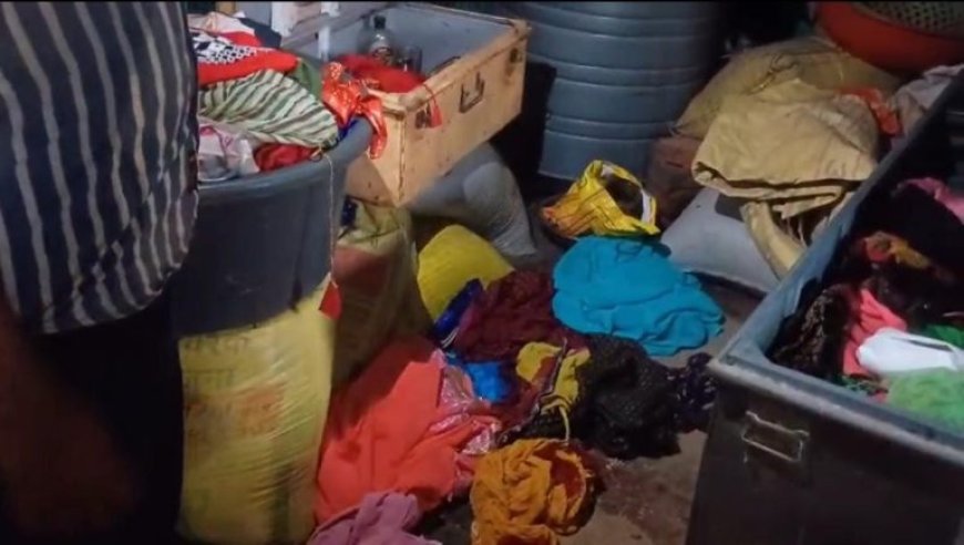 अज्ञात चोरों ने घर में घुसकर नगदी एवं जेवरों को किया पार