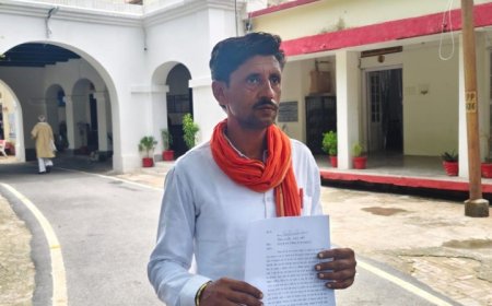 ग्राम पंचायत मडैया प्रधान ने बीडीओ पर लगाया कमीशन मांगने का आरोप