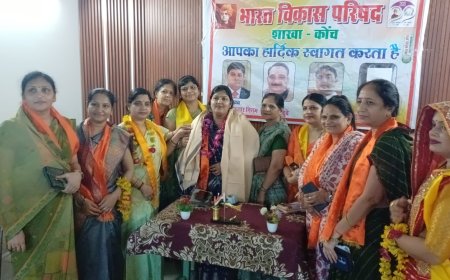 भारत विकास परिषद की महिला संयोजका बनीं सपना व सह संयोजका बनी अर्चना