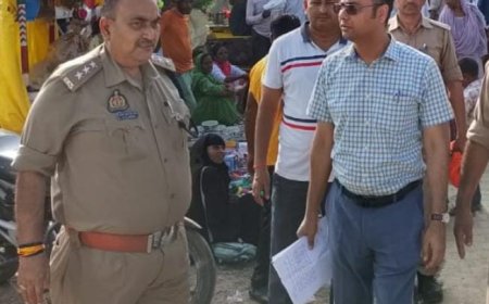 एसडीएम एवं सीओ ने बालू डम्प स्थल के आसपास रूट प्लान किया जारी