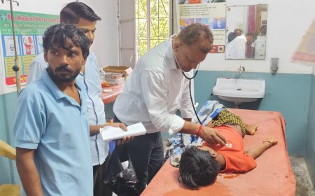 पीड़ित का आरोप गलत इंजेक्शन व दबाइयाँ से पुत्र की हुई मृत्यु