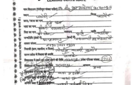 फर्जी टीसी काटने बनाने वाले अध्यापक के लिए जांच बनी मुसीबत