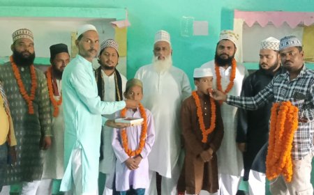 बच्चो ने शुरू किया कुरान हिफ्ज़