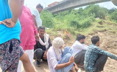 युवक यमुना नदी में डूबा, खोजबीन जारी